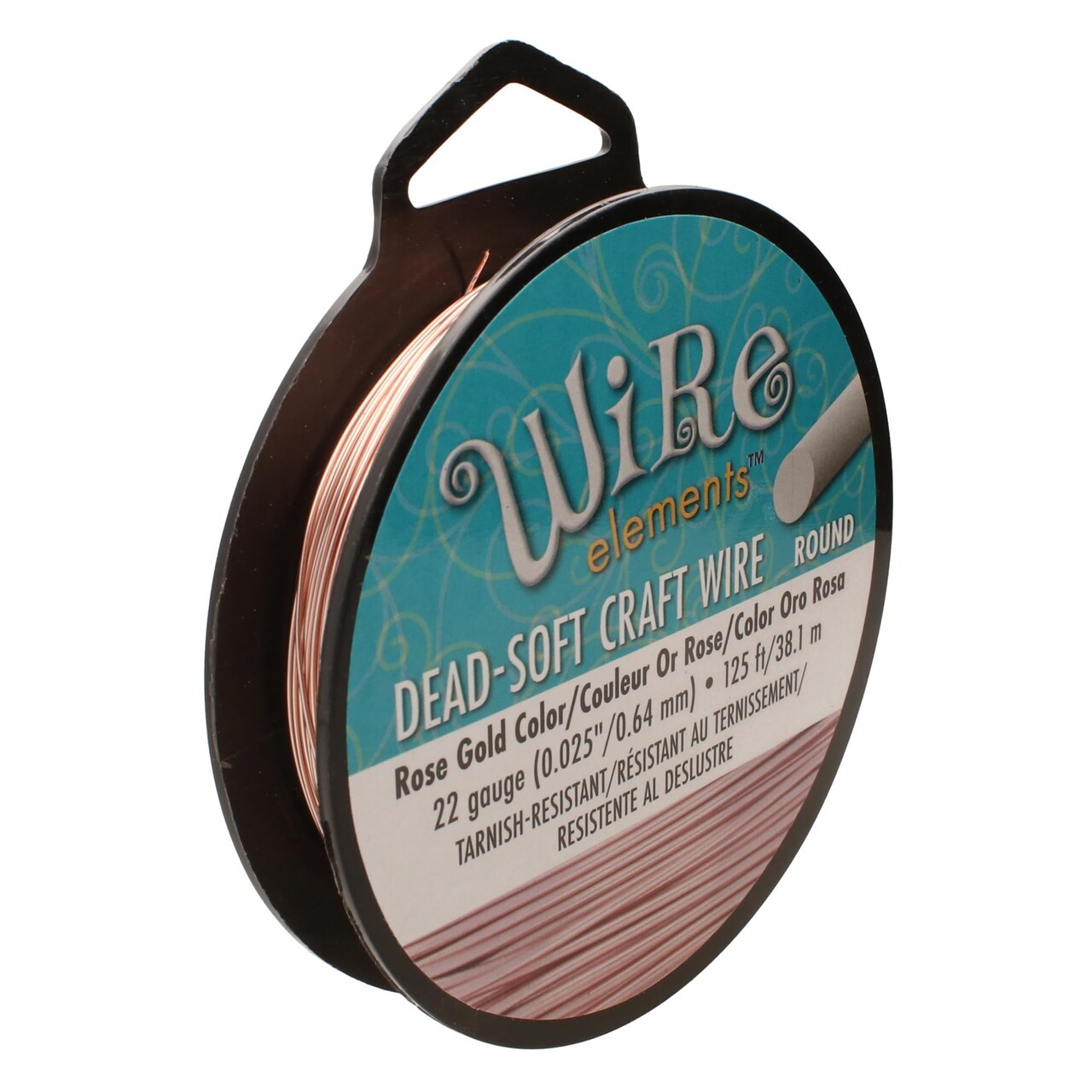 The Beadsmith Wire Elements Craft Wire – Tarnish Resistant, Soft Temper, Round